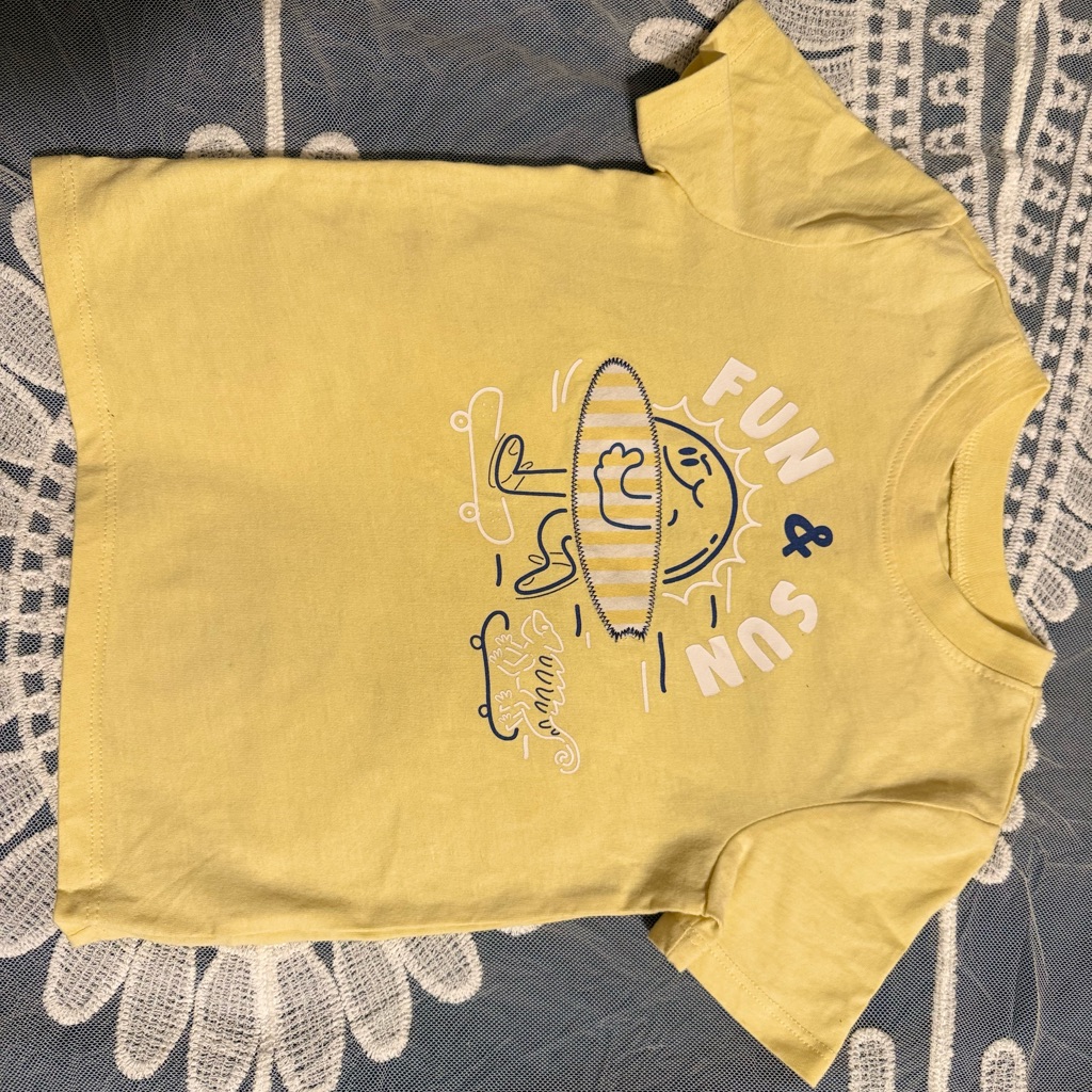 Garanimals Yellow Tee With Fun & Sun Design